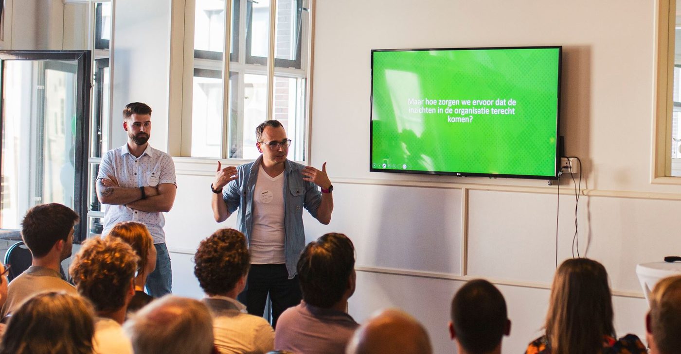 Stefan presenteert bij Norstat